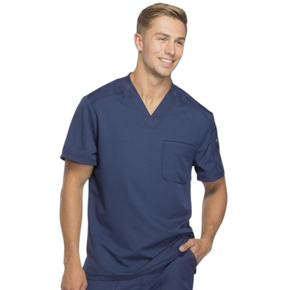 Dickies Navy Blue Scrub Top Size 2XL